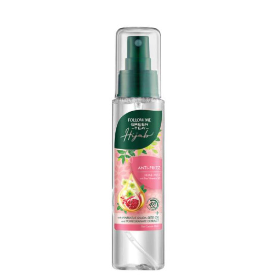 FOLLOW ME GREEN TEA HIJAB HAIR MIST ANTI FRIZZ 100ML