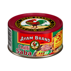 AYAM BRAND SABA CHILI 160GM AYAM BRAND SABA CHILI 160GM