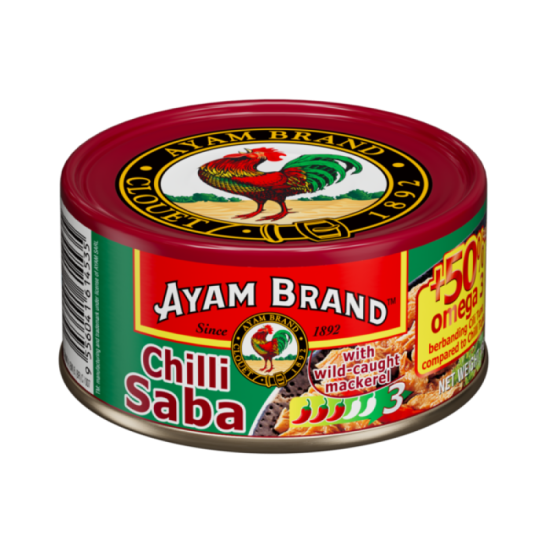 AYAM BRAND SABA CHILI 160GM AYAM BRAND SABA CHILI 160GM