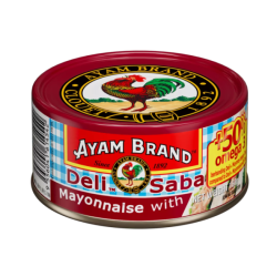 AYAM BRAND SABA DELI NATURAL 160GM AYAM BRAND SABA DELI NATURAL 160GM