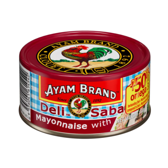 AYAM BRAND SABA DELI NATURAL 160GM AYAM BRAND SABA DELI NATURAL 160GM