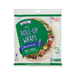 GARDENIA ROLL-UP WRAPS WHOLEMEAL 225GM