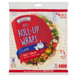 GARDENIA ROLL UP WRAPS GARLIC 225GM GARDENIA ROLL UP WRAPS GARLIC 225GM