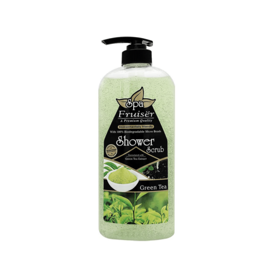 FRUISER SPA SHOWER SCRUB GREEN TEA 730ML