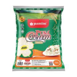 JASMINE BASMATHI RICE PUSA CREAM 5KG
