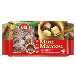 CB MINI MANTOU CHOCOLATE 20PCS 300G CB MINI MANTOU CHOCOLATE 20PCS 300G