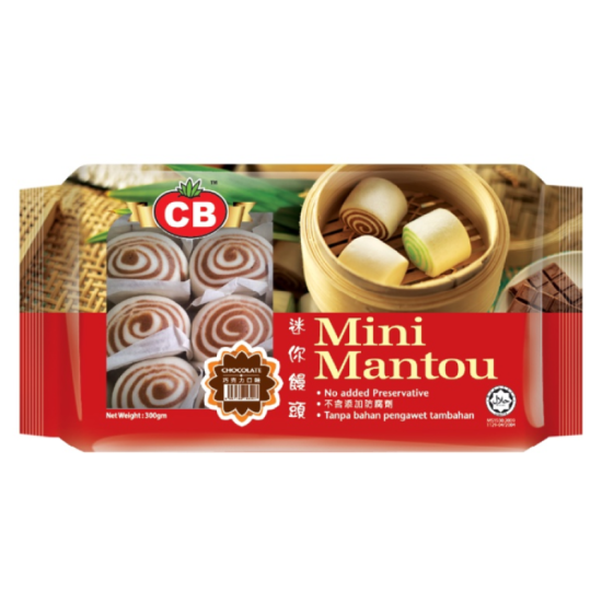 CB MINI MANTOU CHOCOLATE 20PCS 300G