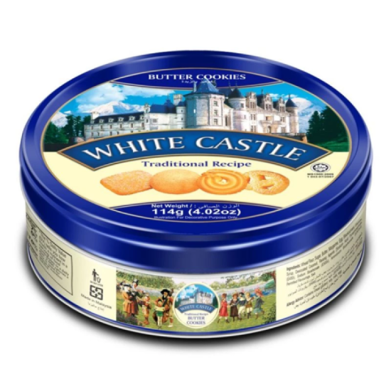 WHITE CASTLE BUTTER COOKIES 114GM