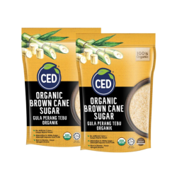 CED ORGANIC CANE SUGAR 850G*2 CED ORGANIC CANE SUGAR 850G*2