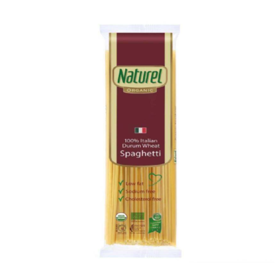 NATUREL ORGANIC PASTA SPAGHETTI 500G