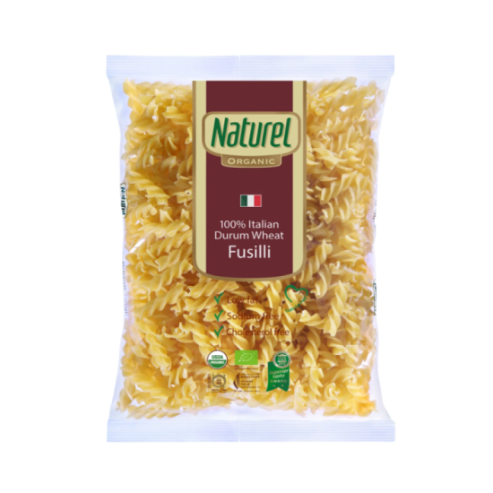 NATUREL ORGANIC PASTA FUSILLI 500G
