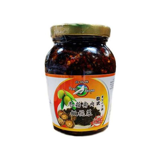 PEACE MUSHROOM OLIVE DISH SPICY 180GM