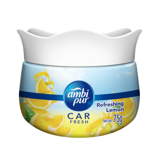 AMBI PUR CAR GEL FRESH LEMON 75G