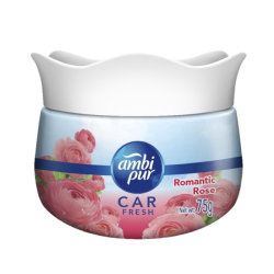 AMBI PUR CAR GEL FRESH ROMANTIC ROSE 75G AMBI PUR CAR GEL FRESH ROMANTIC ROSE 75G