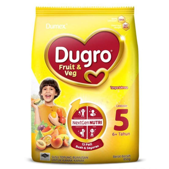 DUGRO 5 FRUIT & VEG 850G