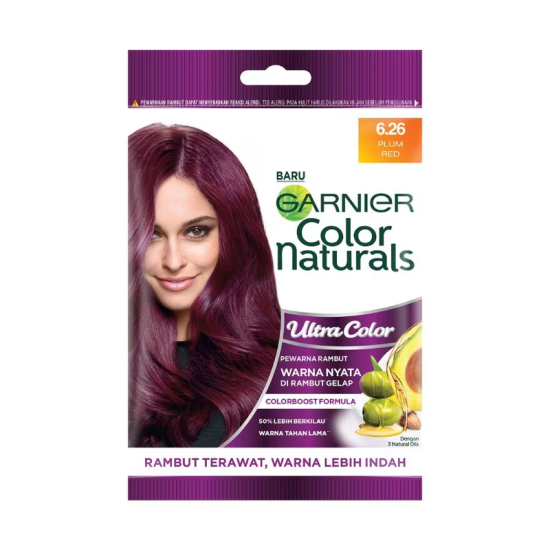 GARNIER ULTRA COLOR PLUM RED (SACHET) 1'S