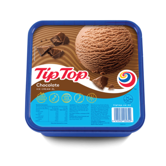 TIP TOP CHOCOLATE ICE CREAM 2L