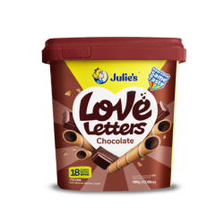 JULIE'S LOVE LETTER CHOCOLATE 360GM JULIE'S LOVE LETTER CHOCOLATE 360GM