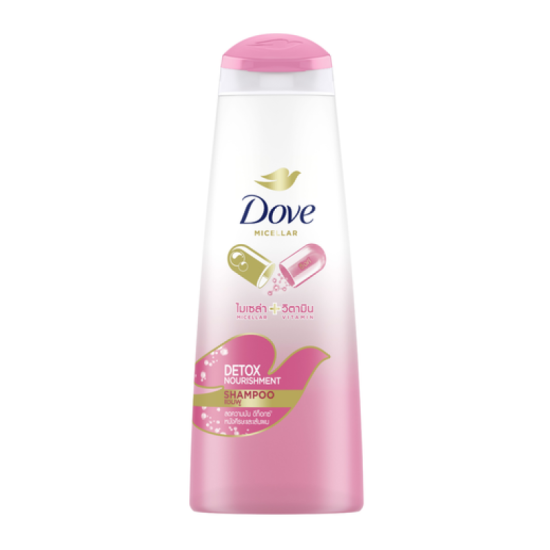 DOVE MICELLAR SHAMPOO DETOX NOURISH 330ML