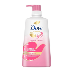 DOVE MICELLAR SHAMPOO DETOX NOURISH 650ML DOVE MICELLAR SHAMPOO DETOX NOURISH 650ML