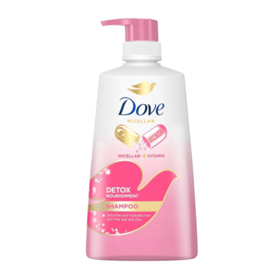 DOVE MICELLAR SHAMPOO DETOX NOURISH 650ML