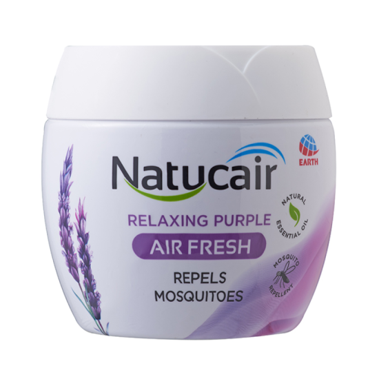 NATUCAIR AIR FRESHENER GEL - RELAXING PURPLE 180G