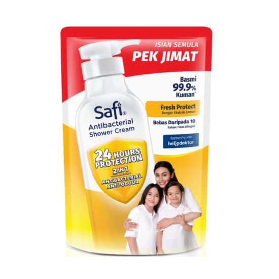 SAFI ANTIBAC SHOWER (REFILL) FRESH PROTECT 850G SAFI ANTIBAC SHOWER (REFILL) FRESH PROTECT 850G