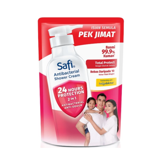 SAFI ANTIBAC SHOWER (REFILL) TOTAL PROTECT 850G SAFI ANTIBAC SHOWER (REFILL) TOTAL PROTECT 850G