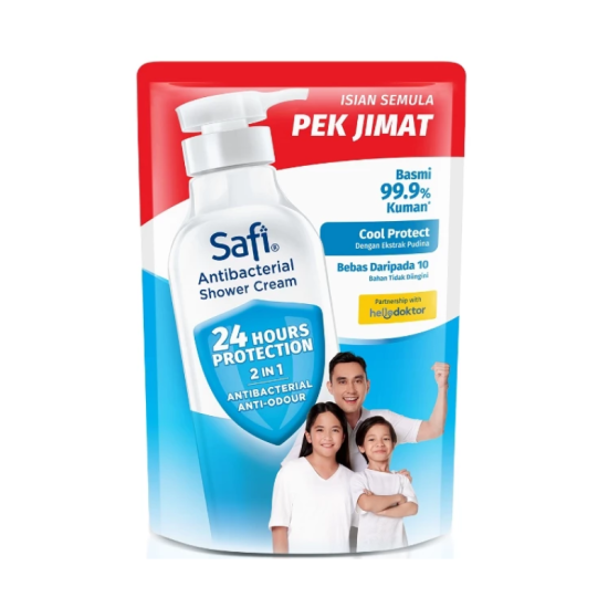 SAFI ANTIBAC SHOWER CREAM (RF) COOL PROTECT 850G SAFI ANTIBAC SHOWER CREAM (RF) COOL PROTECT 850G