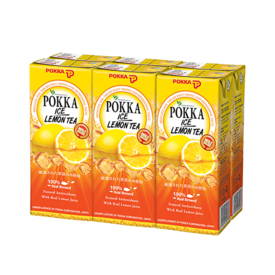 POKKA LEMON TEA 250ML*6'S