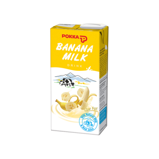 POKKA BANANA MILK 1L