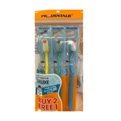 PRODENTALB DELUXE TOOTHBRUSH SOFT 3'S