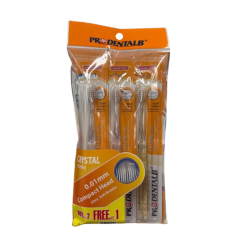 PRODENTALB CRYSTAL (ULTRA SOFT) TOOTHBRUSH 3'S