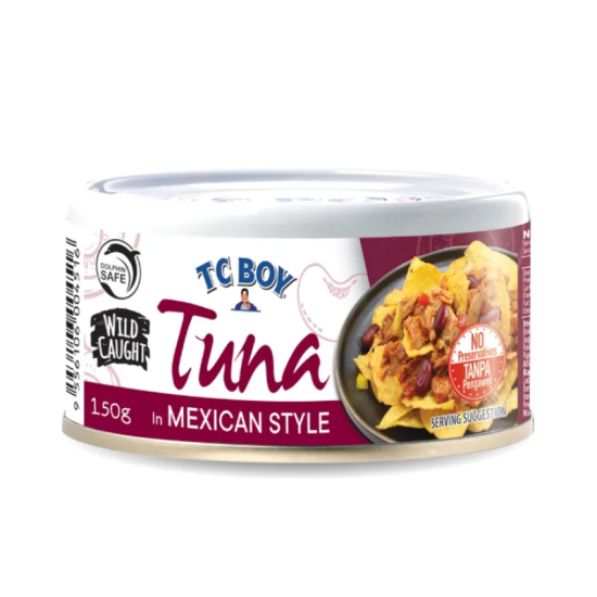 TC BOY TUNA IN MEXICAN STYLE 150GM