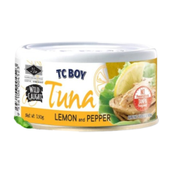 TC BOY TUNA LEMON & PEPPER 150GM