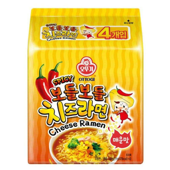 OTTOGI SPICY CHEESE RAMEN 114GM*4