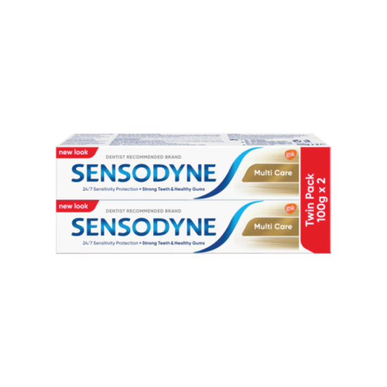 SENSODYNE MULTICARE TOOTHPASTE 100G*2