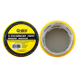 GRABBIT STATIONERY TAPE 24MMx30Yx2ROLL W/ 3 GRABBIT STATIONERY TAPE 24MMx30Yx2ROLL W/ 3