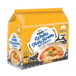MYKUALI WHITE FISH BROTH BIHUN SOUP 90GM*4 MYKUALI WHITE FISH BROTH BIHUN SOUP 90GM*4