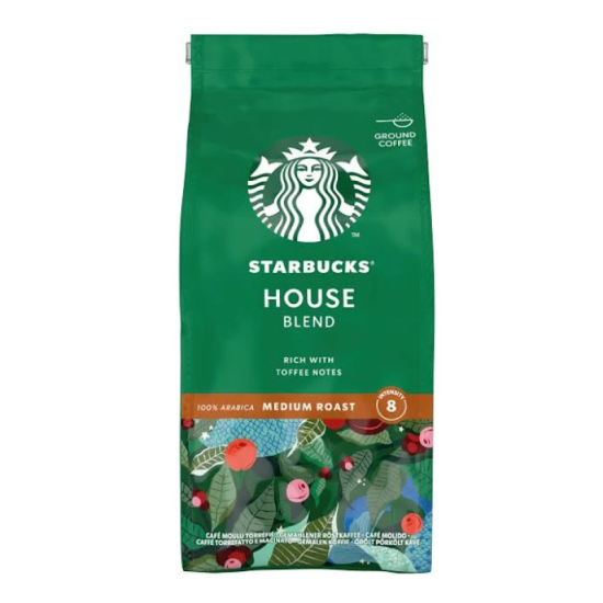 STARBUCKS MEDIUM ROAST BLEND ROAST GROUND 200G