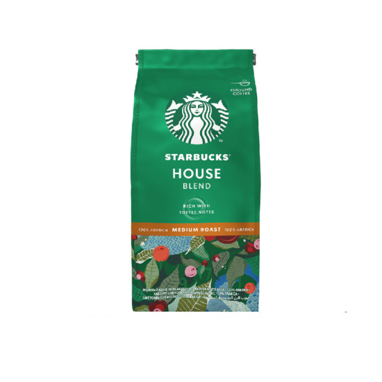 STARBUCKS MEDIUM ROAST BLEND ROAST GROUND 200G