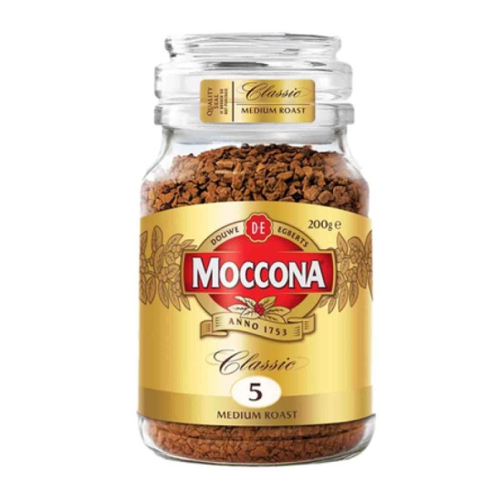 MOCCONA CLASSIC 5 MEDIUM ROAST 200GM