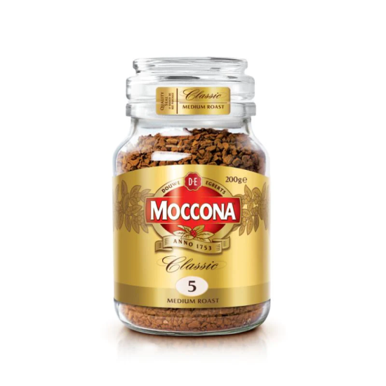 MOCCONA CLASSIC 5 MEDIUM ROAST 200GM