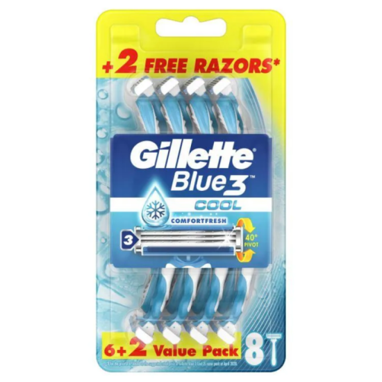 GILLETTE BLUE3 COOLING 8S