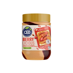 CED PEANUT BUTTER STRAWBERRY 500G CED PEANUT BUTTER STRAWBERRY 500G