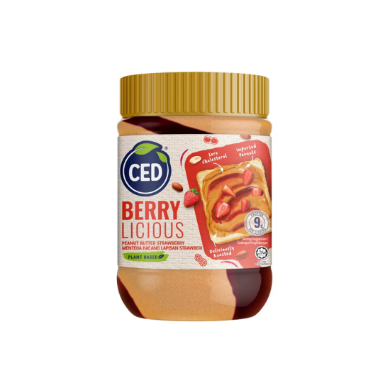 CED PEANUT BUTTER STRAWBERRY 500G