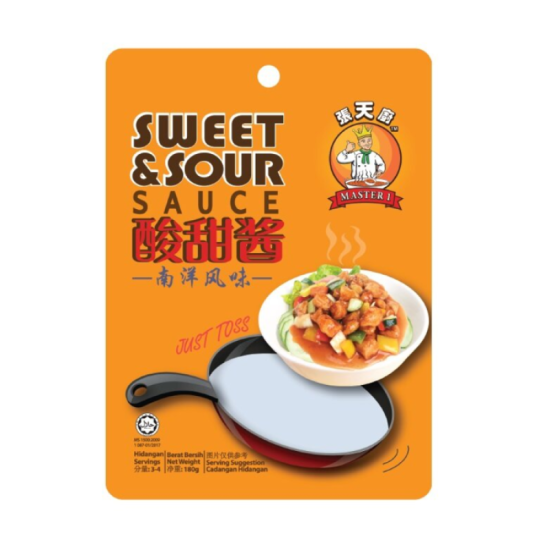 MASTER 1 SWEET AND SOUR SAUCE 180G