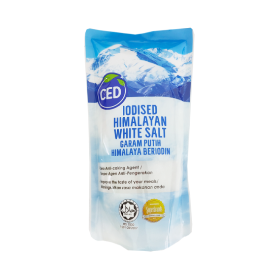 CED HIMALAYAN WHITE SALT 500G