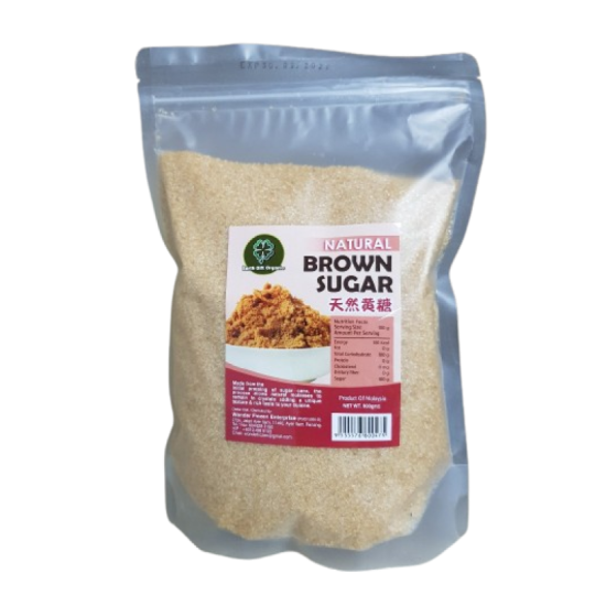 EARTH GIFT NATURAL BROWN SUGAR 800G