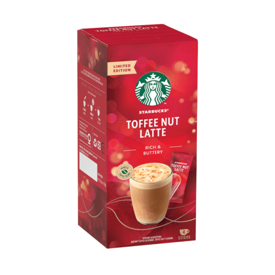 STARBUCKS TOFFEE NUT LATTE 21G*4